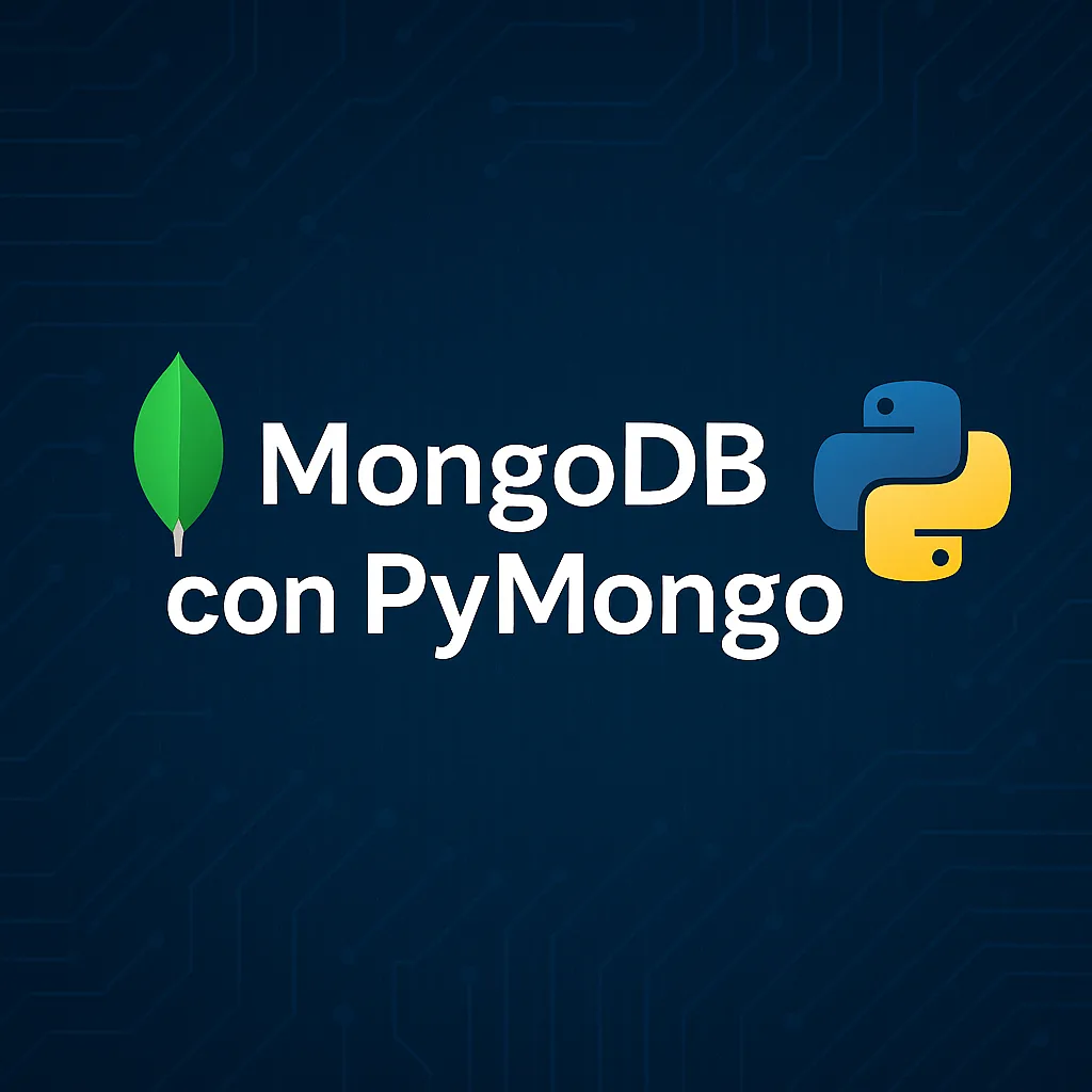Imagen del curso MongoDB con PyMongo