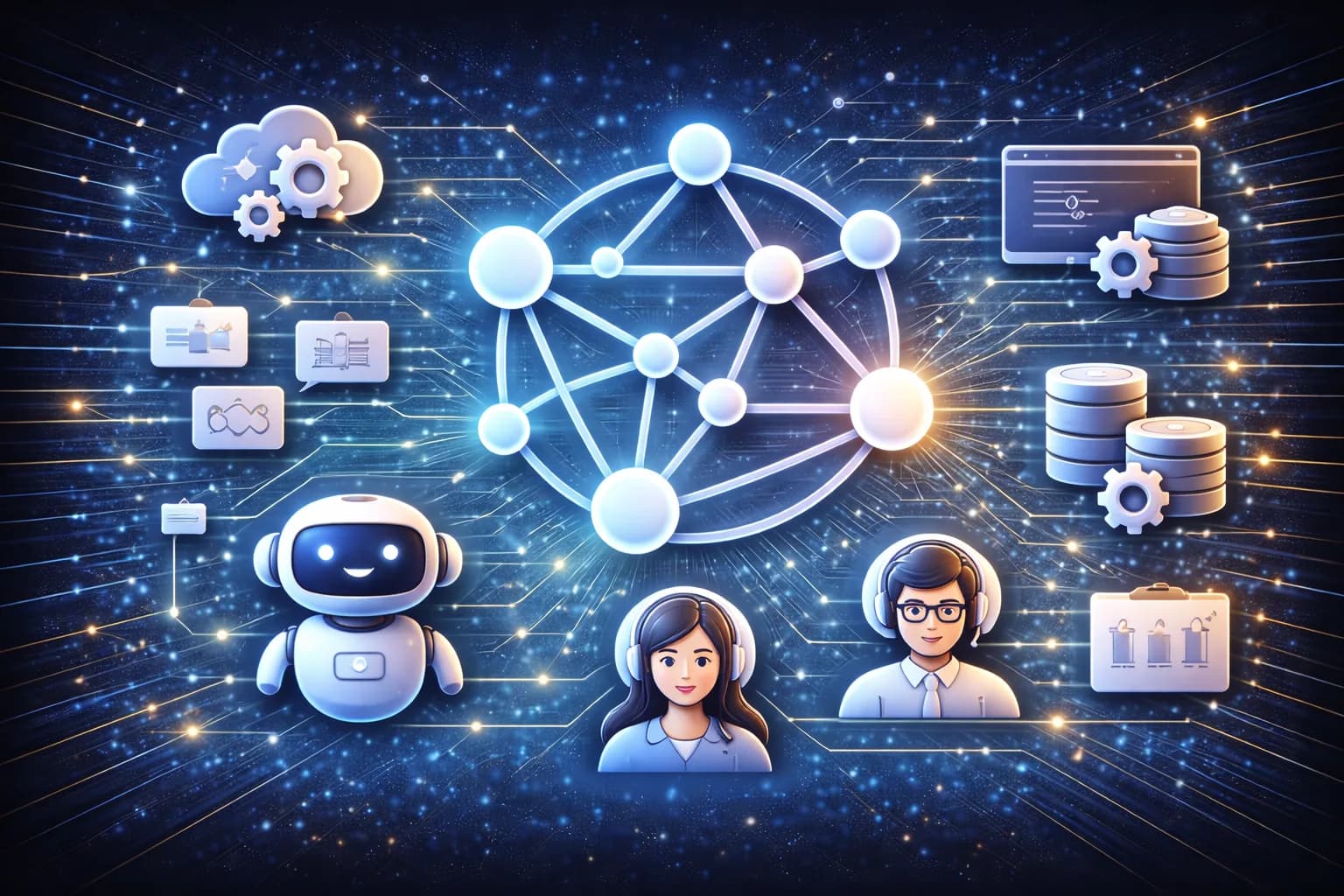 Imagen del curso Agentes de IA con LangGraph: diseño, arquitectura y despliegue