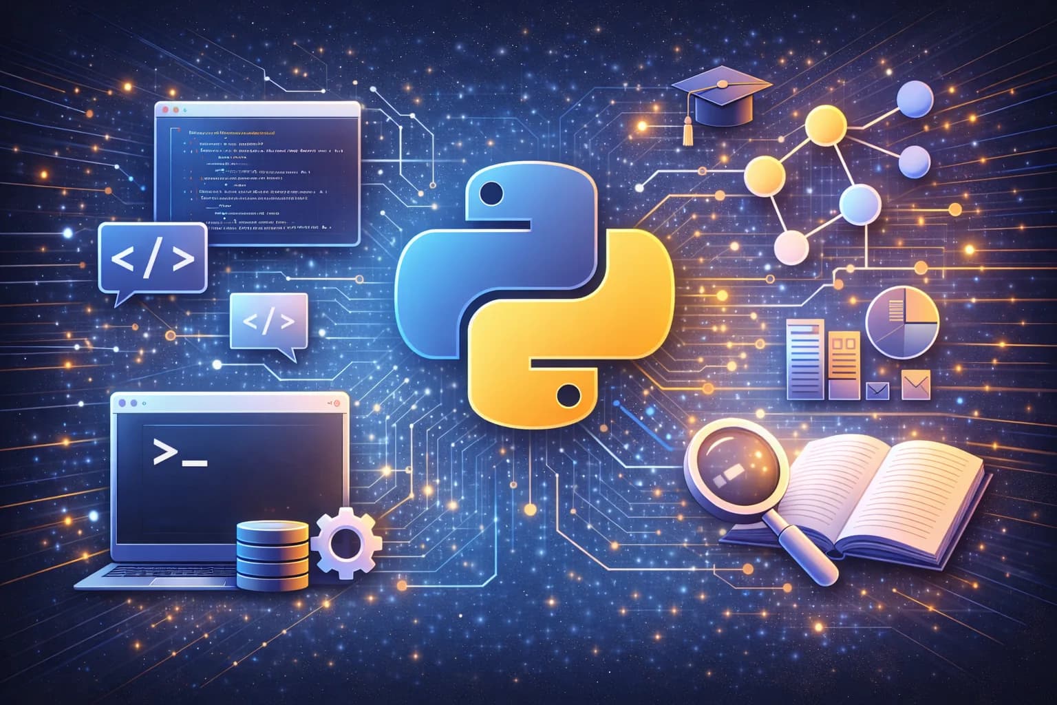 Imagen del curso Iniciación a Python